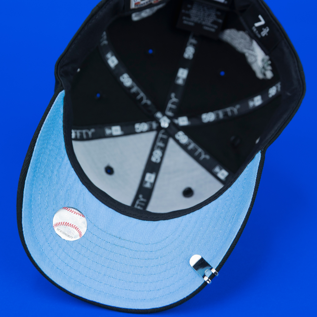 NEW ERA EXCLUSIVE 59FIFTY BLACK HOUSTON ASTROS 