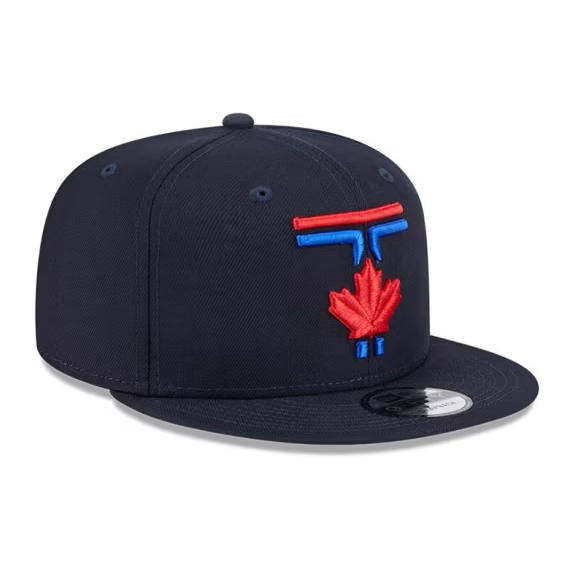 NEW ERA TORONTO BLUE JAYS BLUE 2024 MLB CITY CONNECT 9FIFTY MENS SNAPBACK HAT