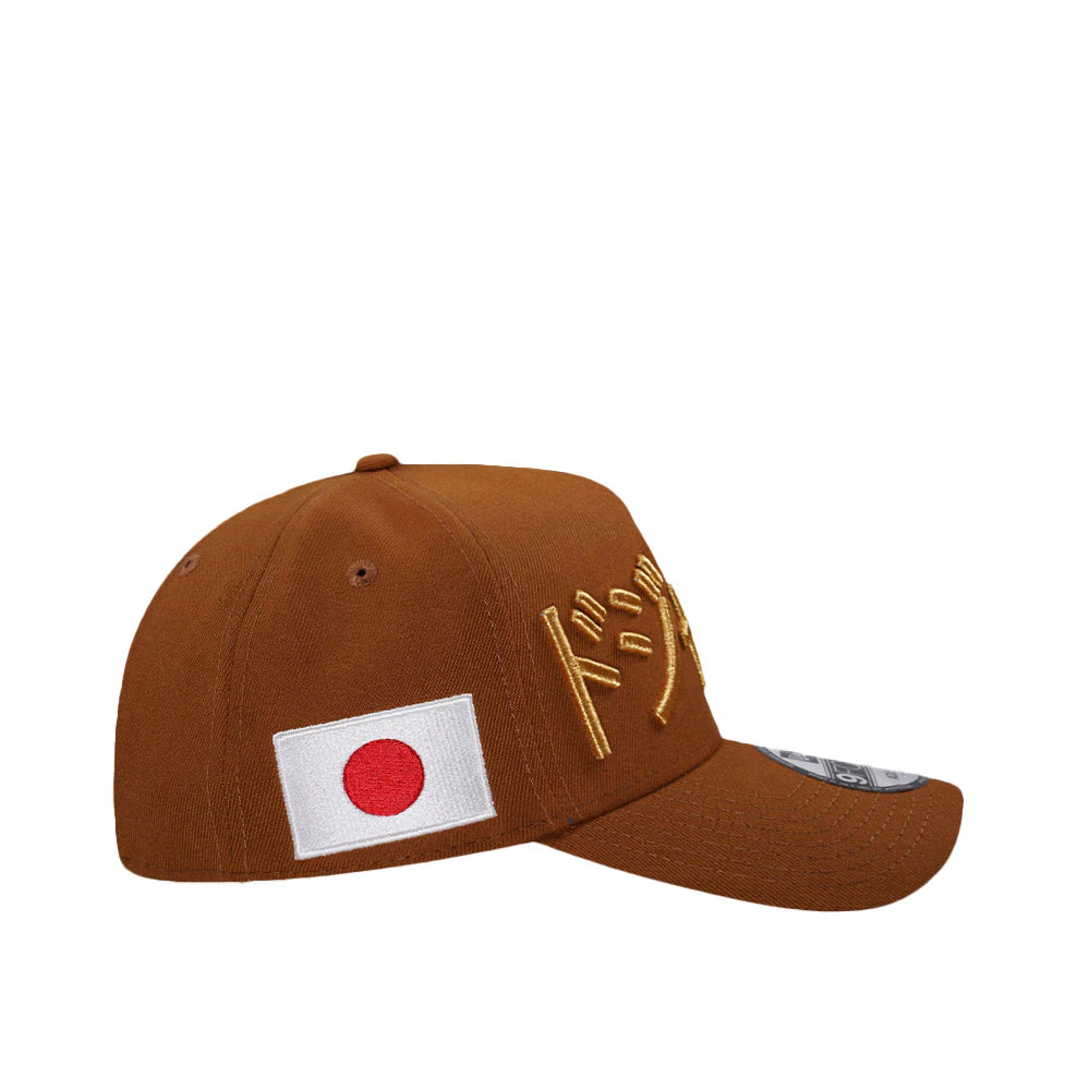 NEW ERA LOS ANGELES DODGERS KANJI GOLD 9FORTY A FRAME BASEBALL CAP