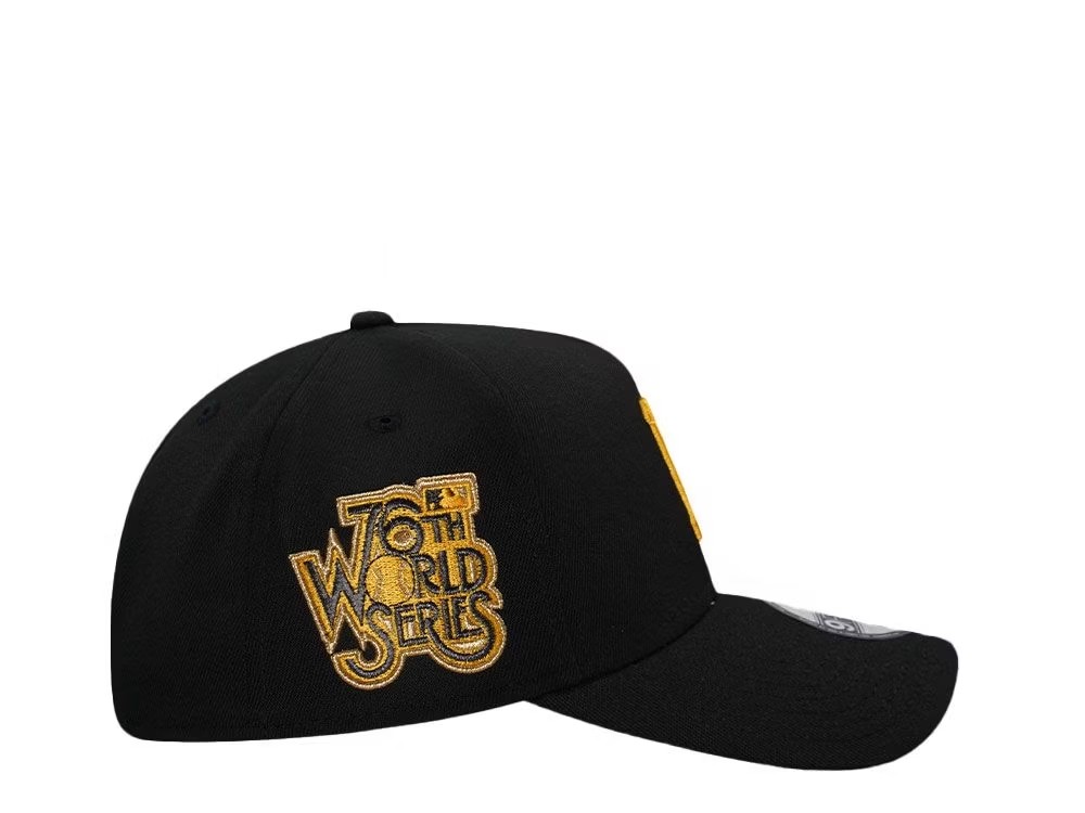NEW ERA PITTSBURGH PIRATES WORLD SERIES 1979 BLACK GOLD 9FORTY A FRAME SNAPBACK HAT
