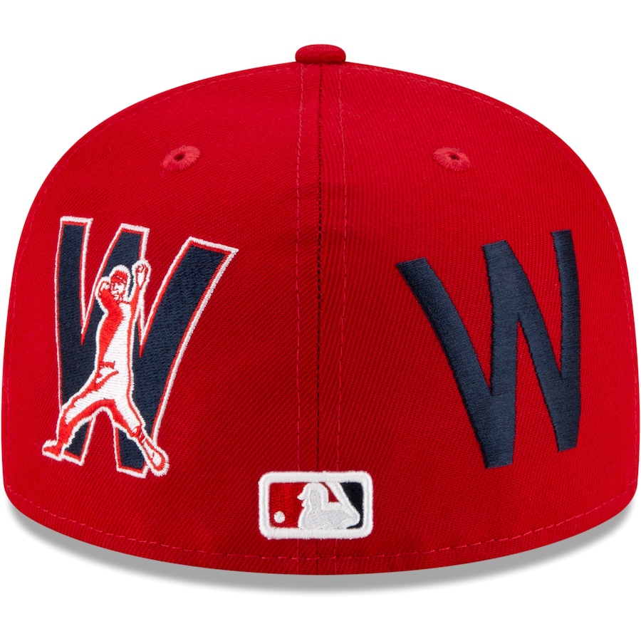 NEW ERA WASHINGTON NATIONALS PATCH PRIDE 59FIFTY FITTED EMBROIDERED CASUAL BASEBALL CAP