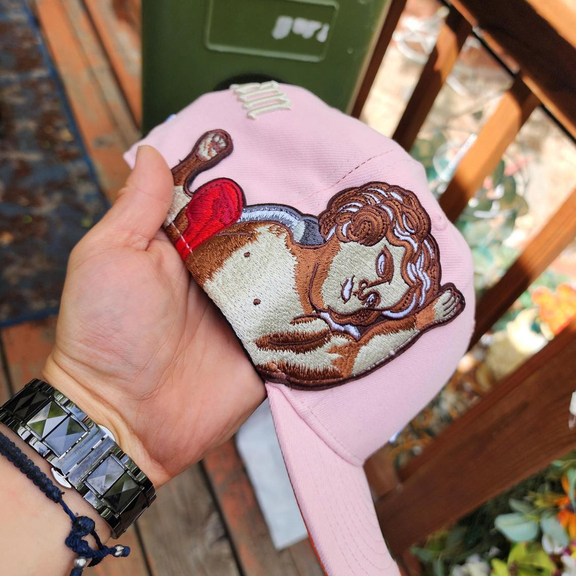 NEW ERA ARIZONA DIAMONDBACKS JON STAN PINK EMBROIDERED CASUAL BASEBALL CAP