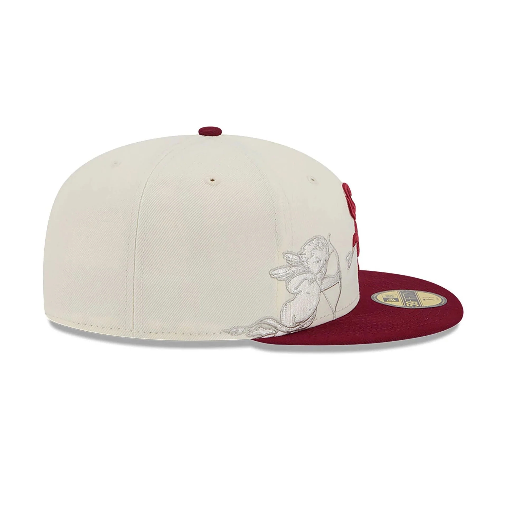 NEW ERA CHICAGO WHITE SOX CHERUB CHROME WHITE EMBROIDERED CASUAL BASEBALL CAP