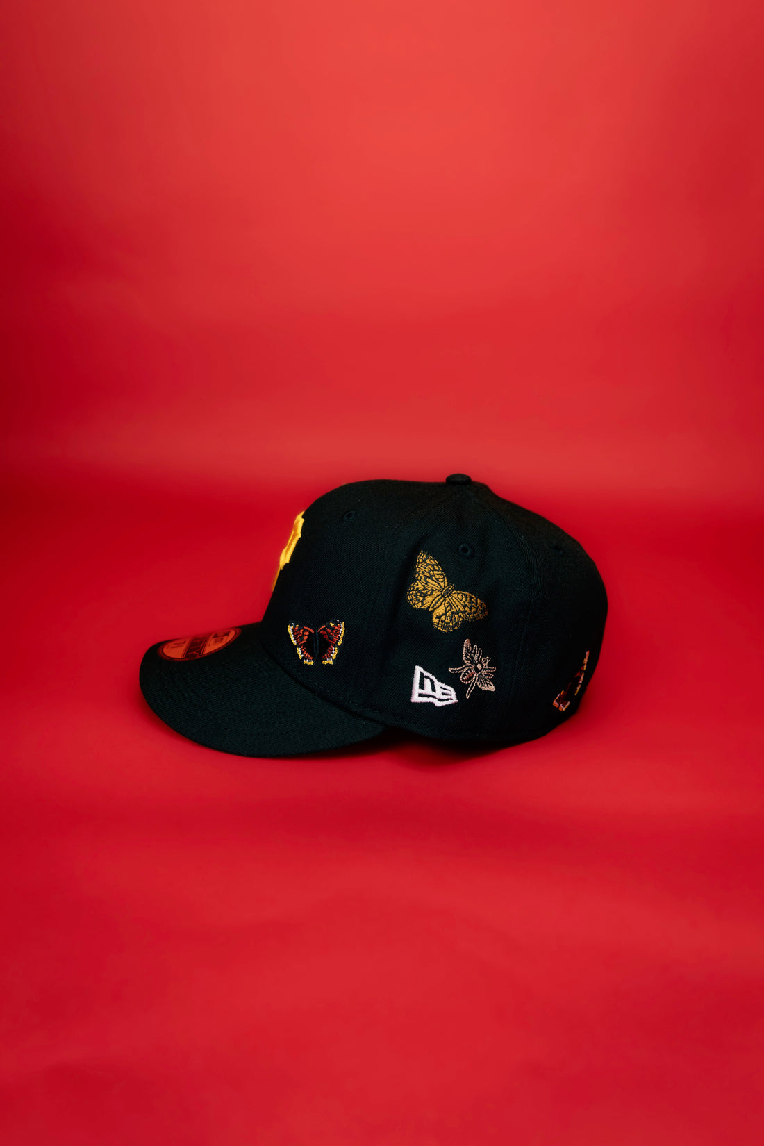 NEW ERA EXCLUSIVE 59FIFTY BLACK PITTSBURGH PIRATES 