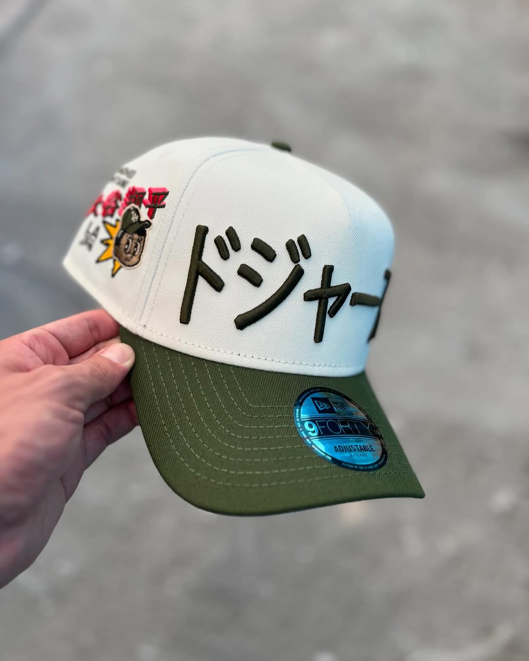 NEW ERA LOS ANGELES DODGERS OHTANI CHROME TWO TONE 9FORTY A FRAME SNAPBACK HAT