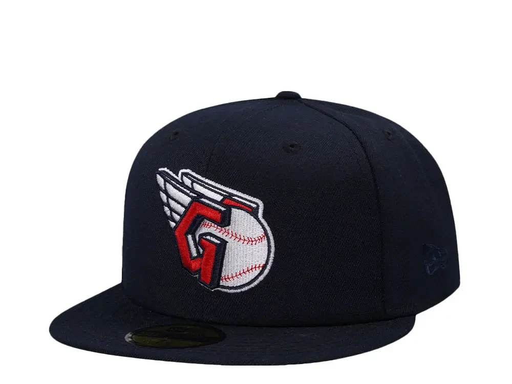 NEW ERA CLEVELAND GUARDIANS EVERGREEN BASIC 59FIFTY FITTED HAT