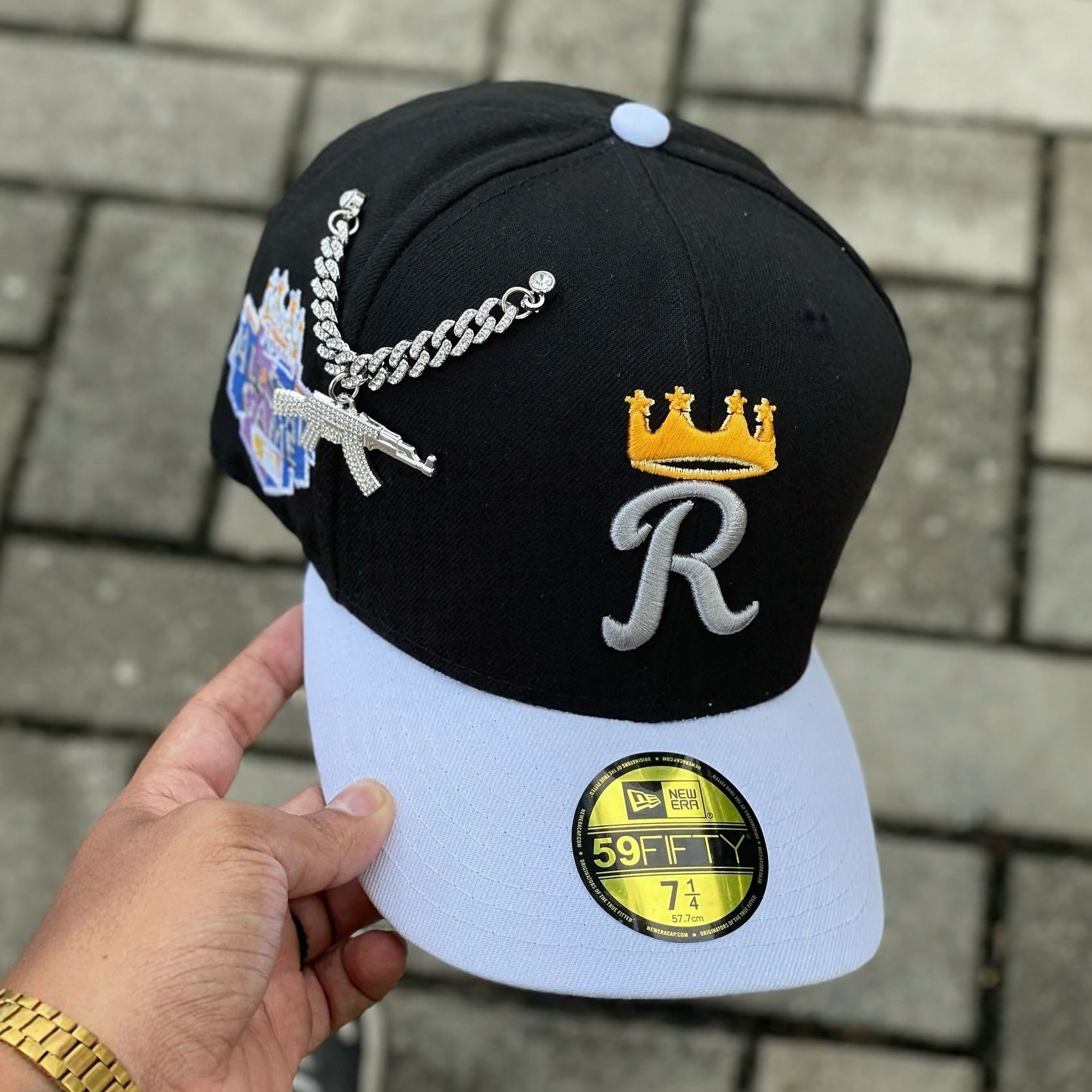 NEW ERA KANSAS CITY ROYALS EMBROIDERED CASUAL BASEBALL CAP