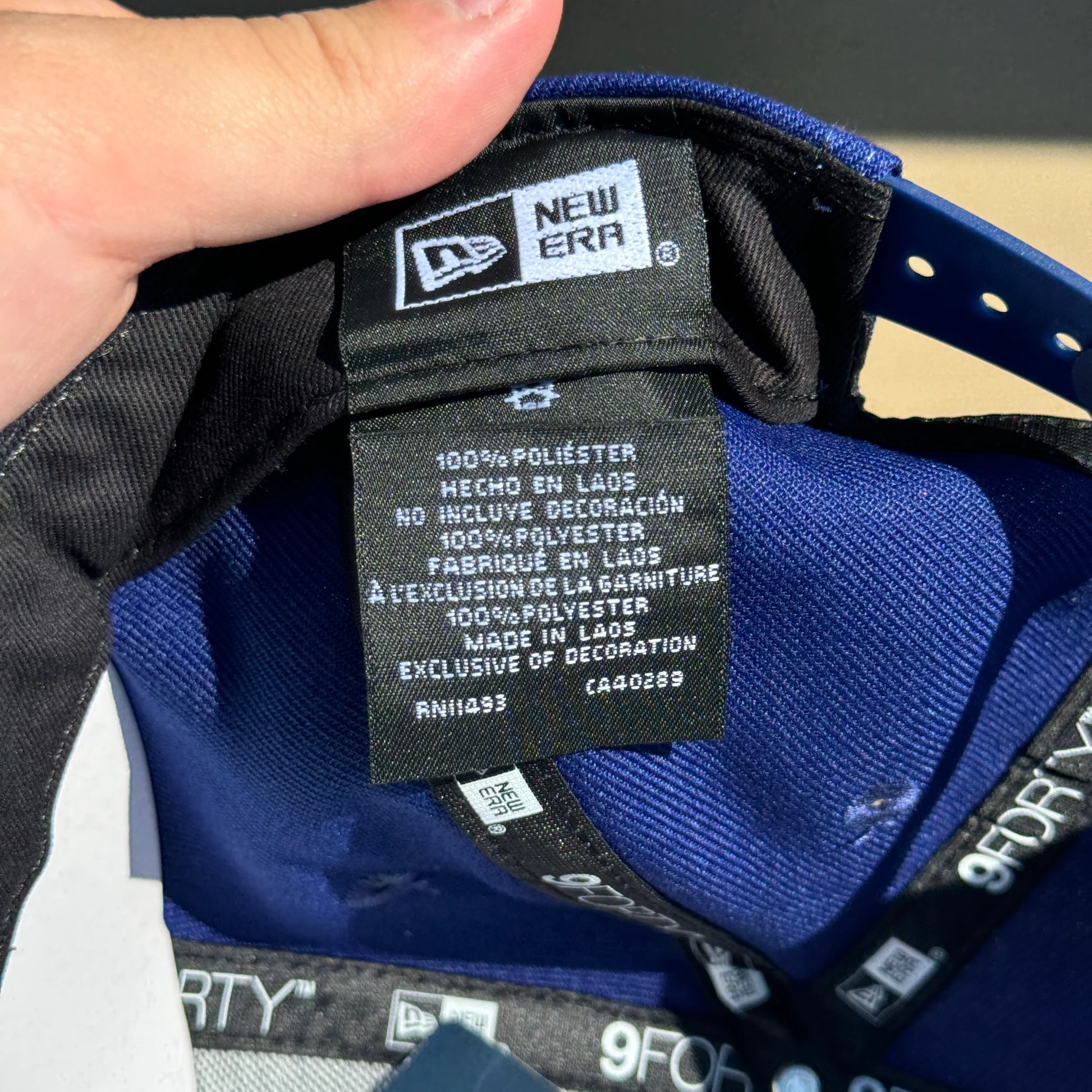 NEW ERA NEW YORK METS 25TH ANNIVERSARY 9FORTY NEW ERA ADJUSTABLE SNAPBACK HAT