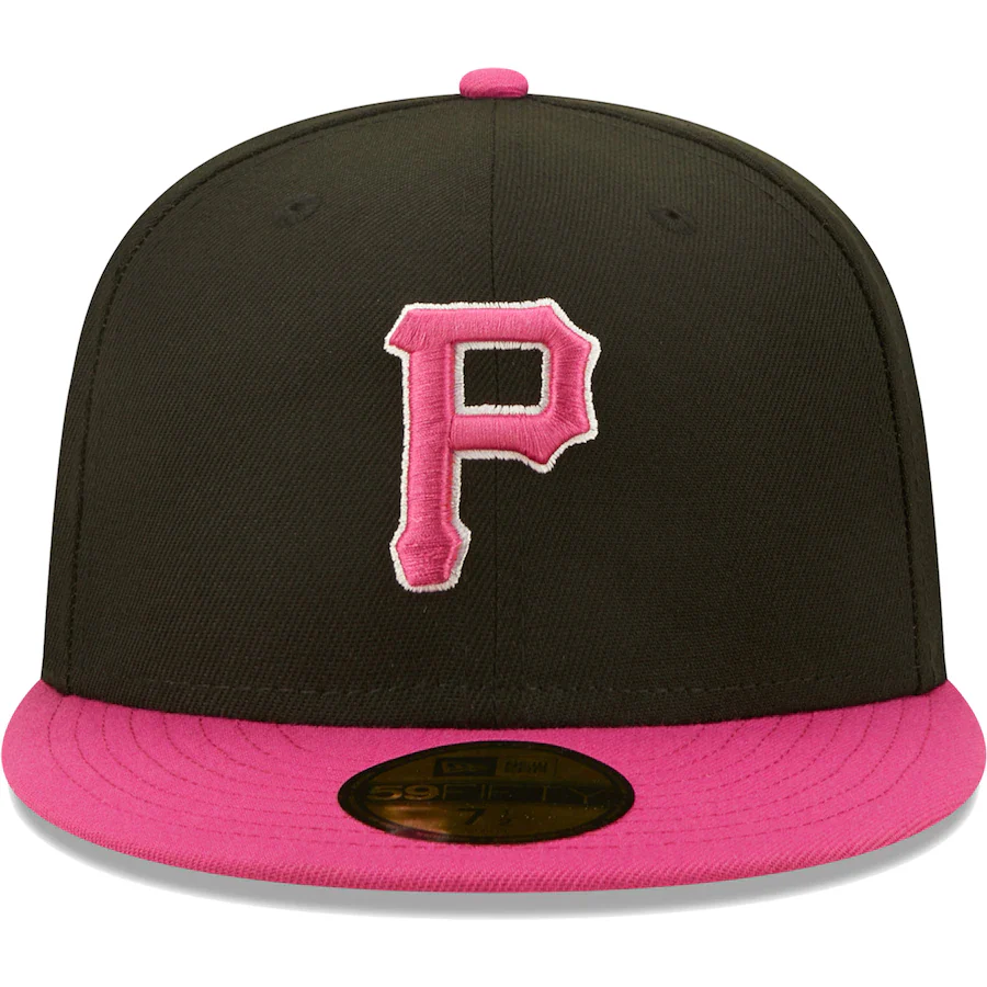 NEW ERA PITTSBURGH PIRATES BLACK/PINK 2006 ALL-STAR GAME PASSION 59FIFTY FITTED HAT