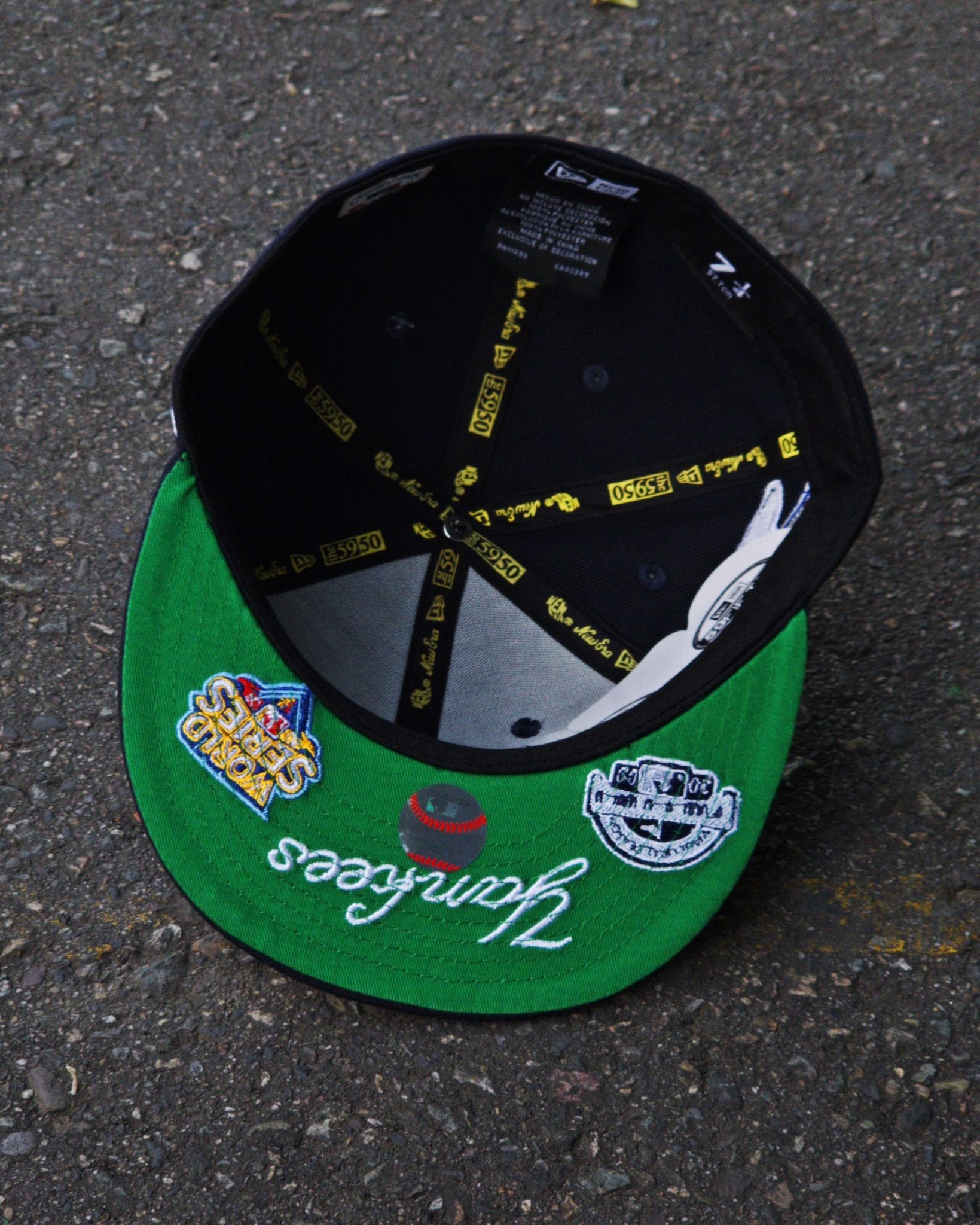 NEW ERA NEW YORK YANKEES 59FIFTY EMBROIDERED CASUAL BASEBALL CAP