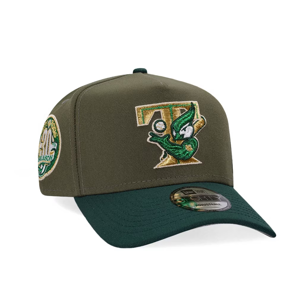 NEW ERA TORONTO BLUEBIRDS ALL-STAR GAME 1991 DARK GREEN SPELL GREEN PRIME EDITION 59FIFTY A FRAME