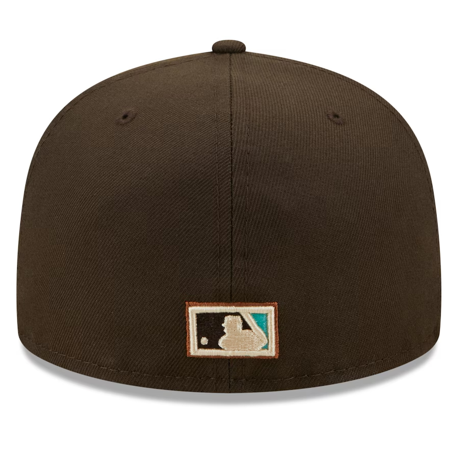 NEW ERA MEN'S CINCINNATI REDS NEW ERA BROWN/MINT WALNUT MINT 59FIFTY FITTED HAT