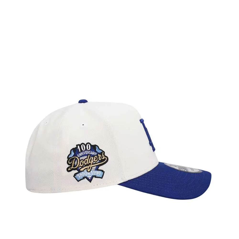 NEW ERA LOS ANGELES DODGERS 100 ANNIVERSARY TWO-TONE EDITION 9FIFTY A- FRAME BASEBALL CAP