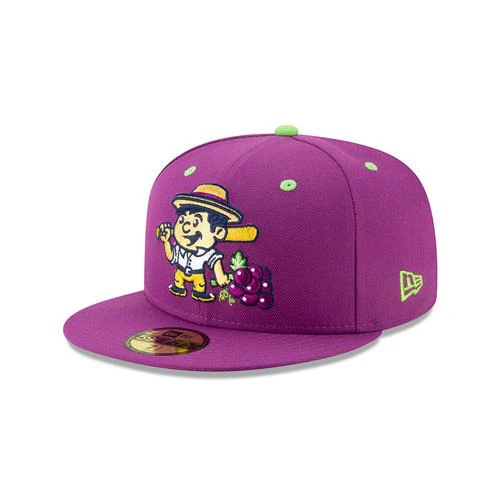NEW ERA MEN'S PURPLE VINEROS DE TRI-CITY COPA DE LA DIVERSION 59FIFTY FITTED HAT