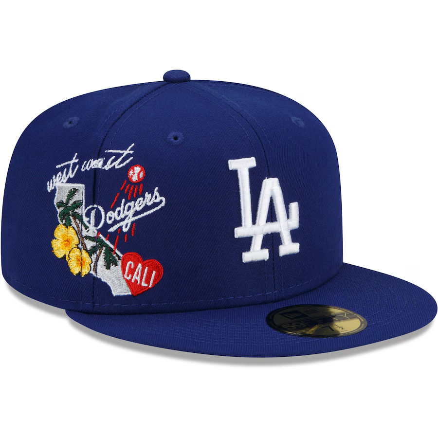 NEW ERA 59FIFTY FITTED LOS ANGELES DODGERS CITY CLUSTER PATCH