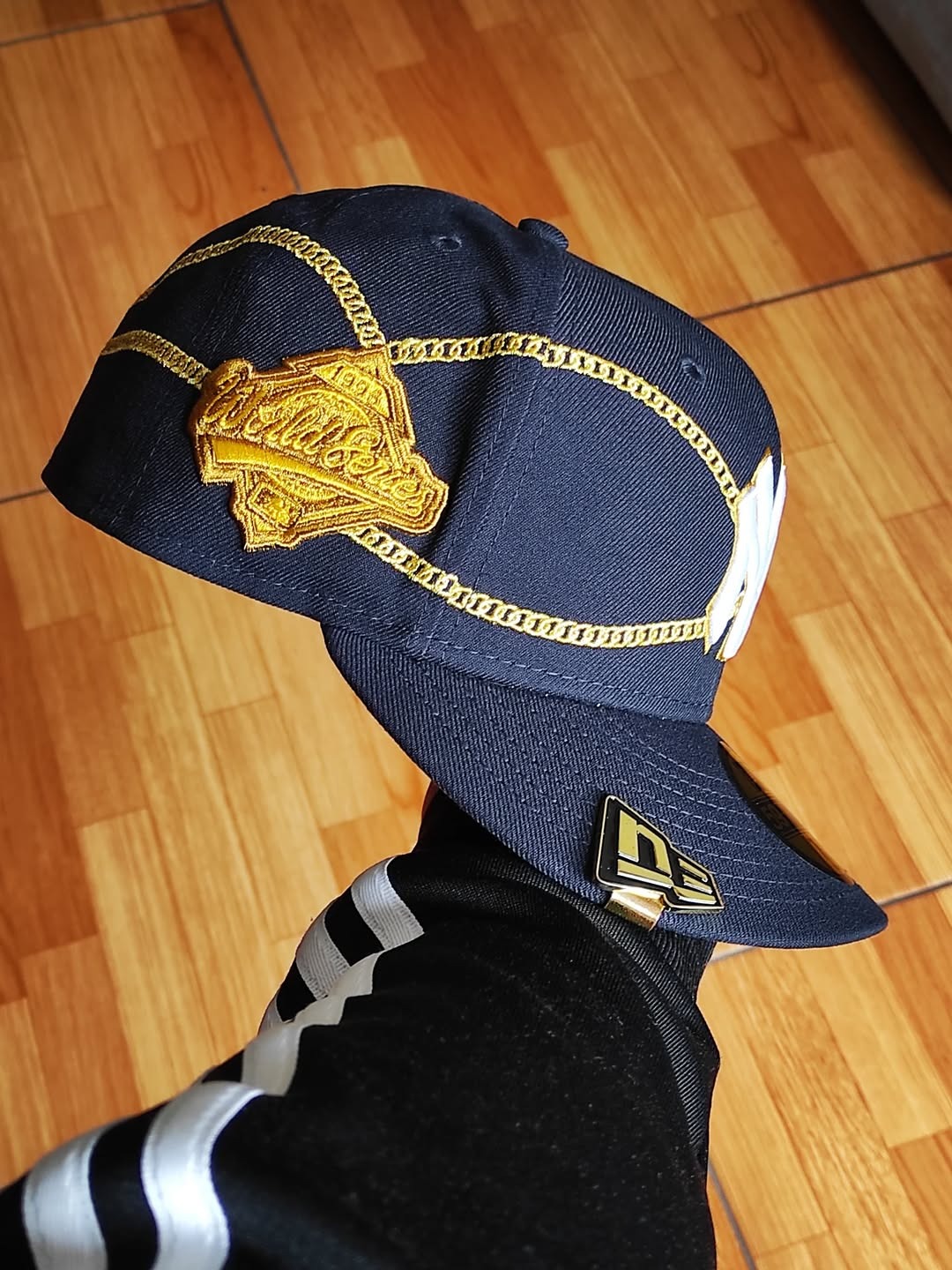 NEW ERA NEW YORK YANKEES 59FIFTY CHAIN EMBROIDERED CASUAL BASEBALL CAP