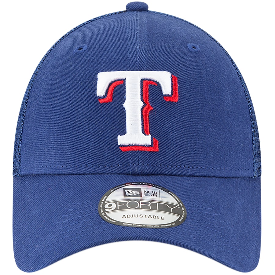 NEW ERA MESH BLUE-TEXAS DALLAS RANGERS 9FORTY TRUCKER