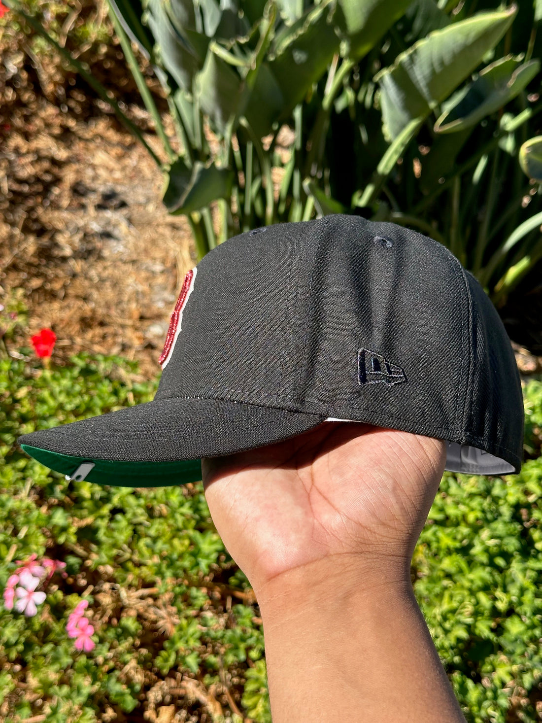 NEW ERA EXCLUSIVE 59FIFTY BLACK BOSTON RED SOX W/ 1999 ALL STAR GAME SIDE PATCH