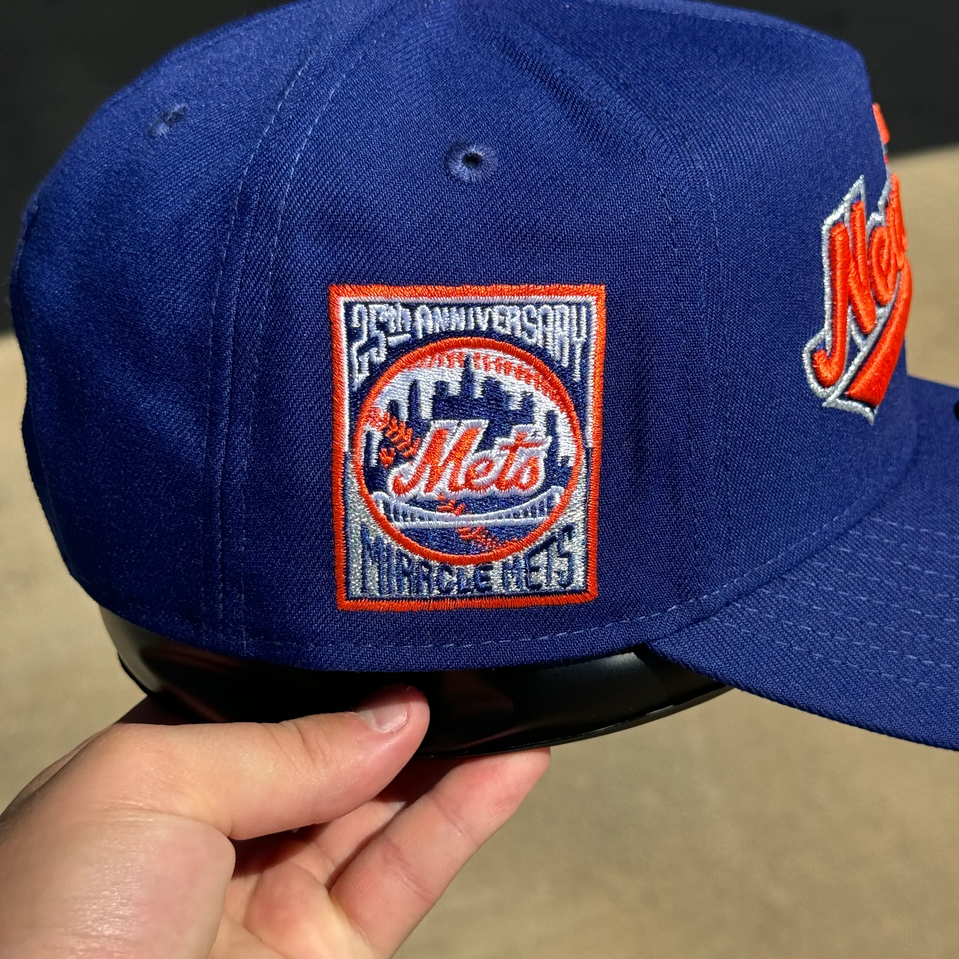 NEW ERA NEW YORK METS 25TH ANNIVERSARY 9FORTY NEW ERA ADJUSTABLE SNAPBACK HAT