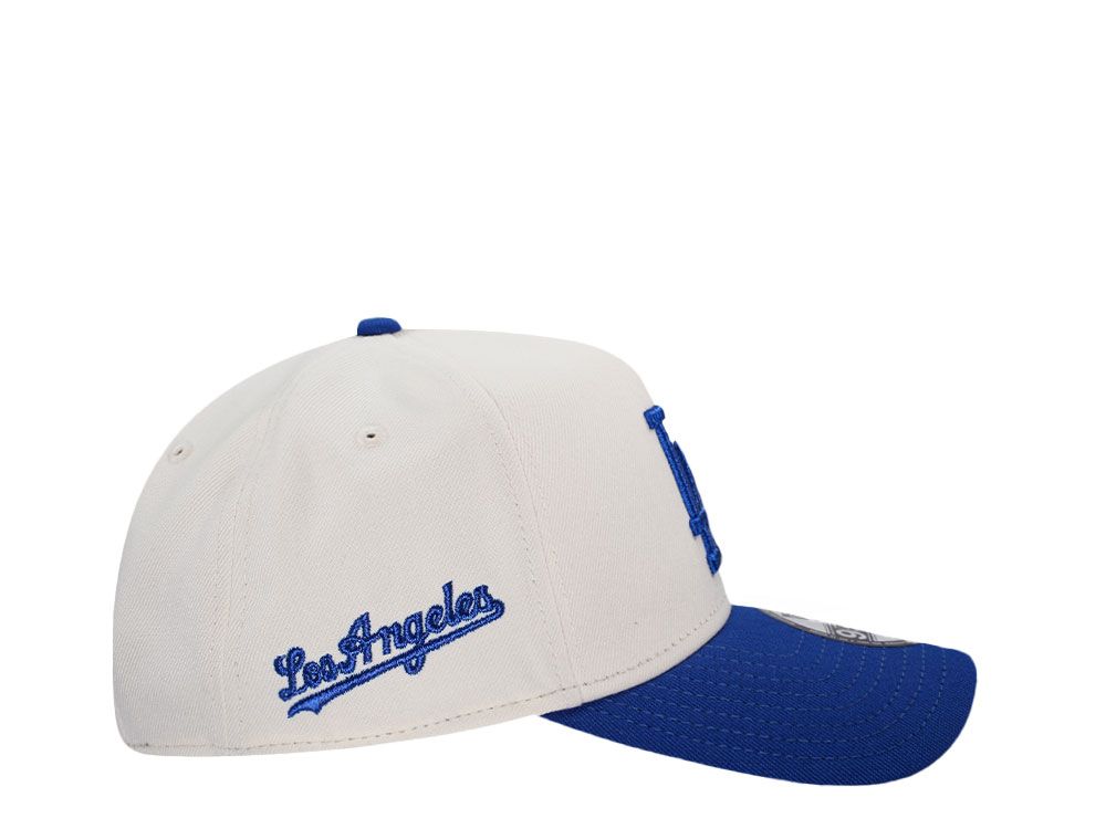NEW ERA LOS ANGELES DODGERS CHROME TWO TONE EDITION 9FORTY A FRAME SNAPBACK HAT