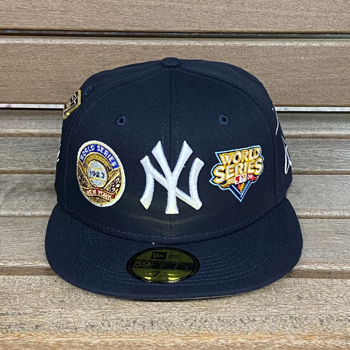 NEW ERA NEW YORK YANKEES 59FIFTY HISTORIC CHAMPS EMBROIDERED CASUAL BASEBALL CAP