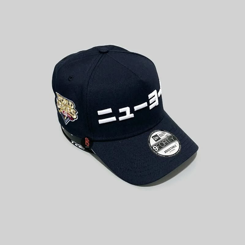 NEW ERA NEW YORK YANKEES WORLD SERIES 2009 NAVY 9FORTY A FRAME SNAPBACK CAP