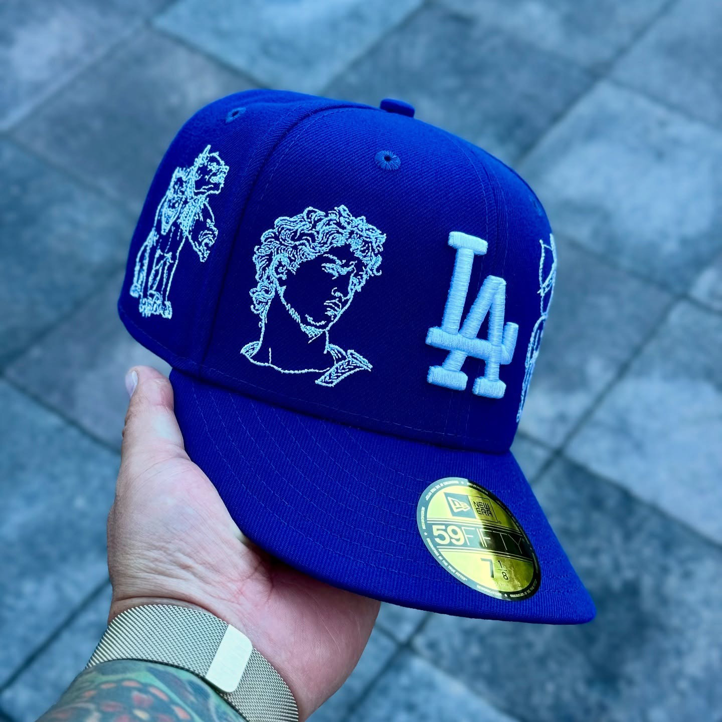 NEW ERA LOS ANGELES DODGERS EMBROIDERED CASUAL BASEBALL CAP