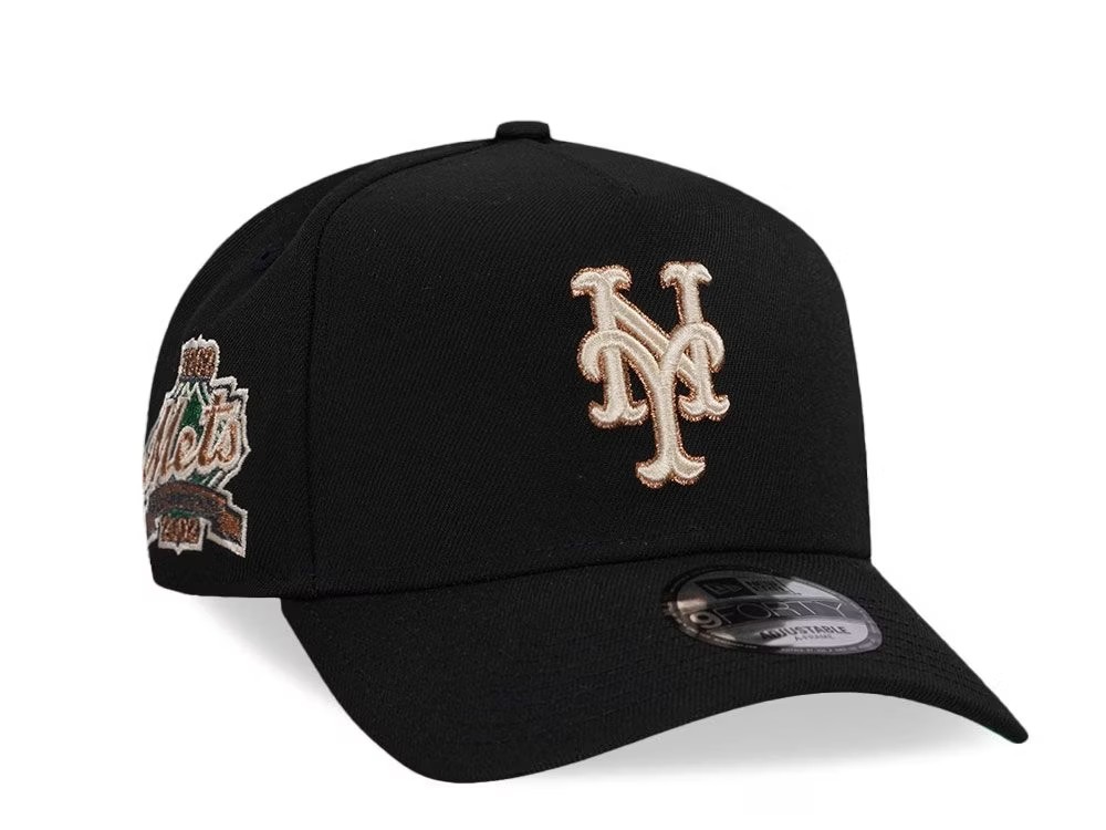 NEW ERA NEW YORK METS 40TH ANNIVERSARY COPPER 9FORTY A FRAME SNAPBACK CAP