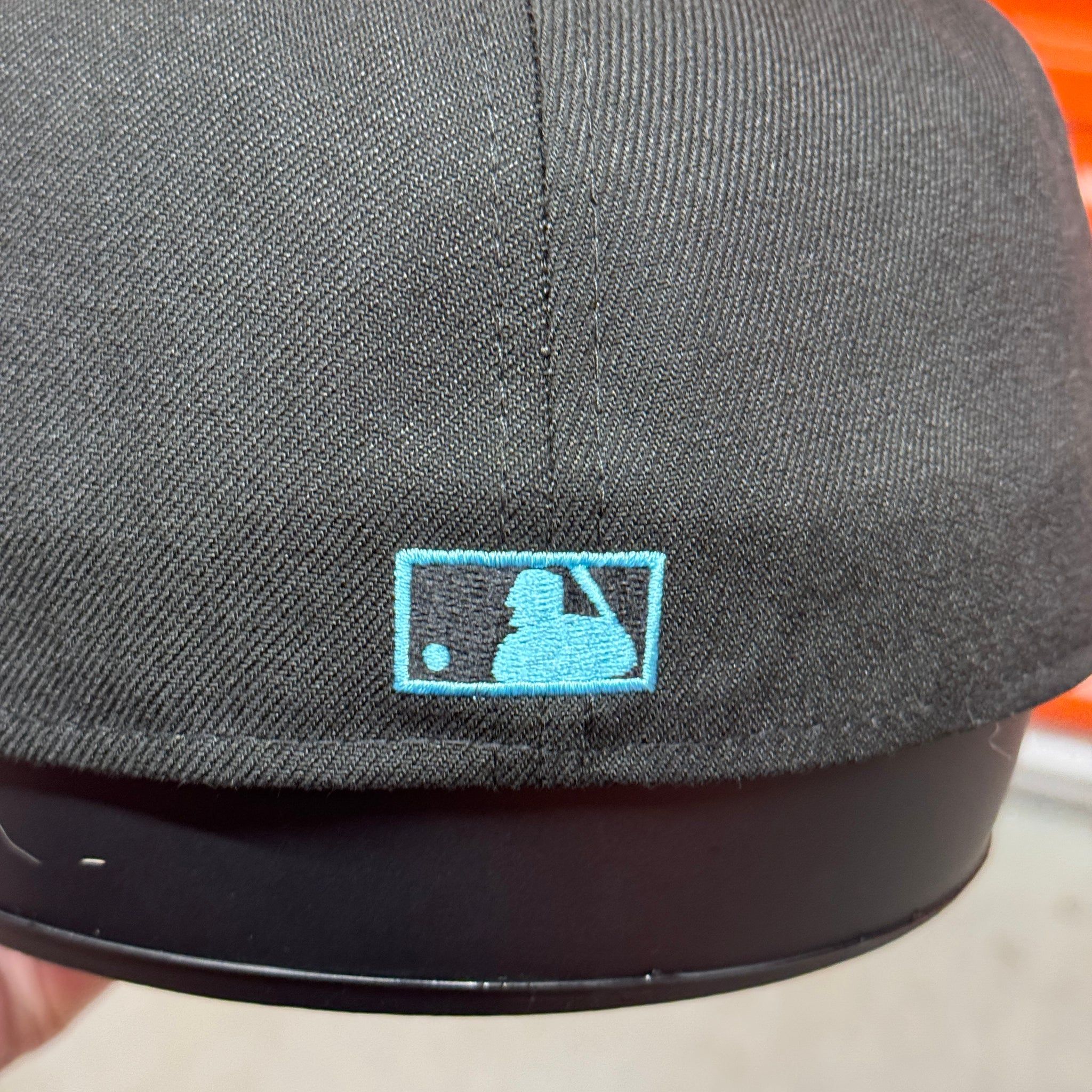 Black Blue Anaheim Los Angeles Angels 2010 All Star Game New Era Fitted Hat Cap