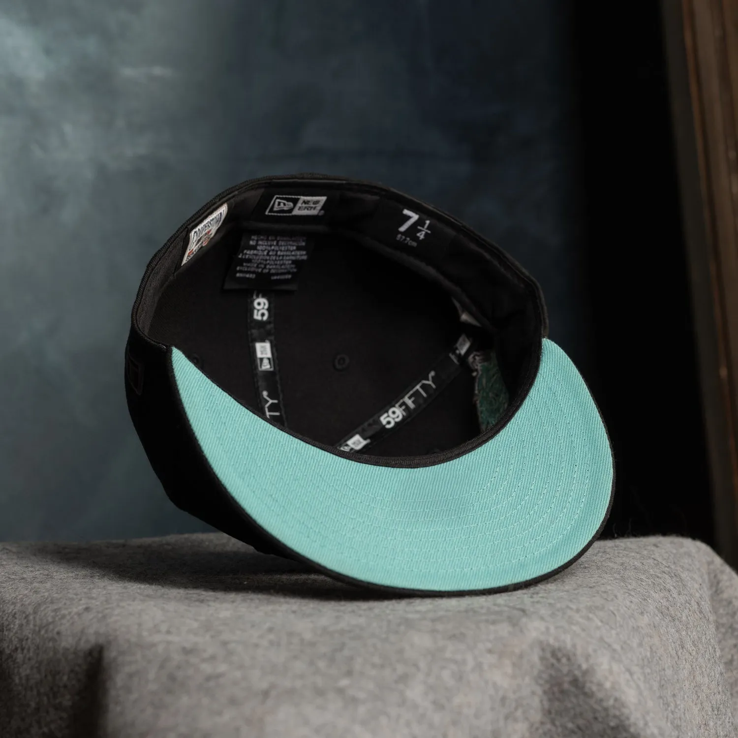 NEW ERA DETROIT TIGERS DETROIT TIGERS ALL STAR GAME 2005 BLACK / MINT UV EMBROIDERED CASUAL BASEBALL CAP