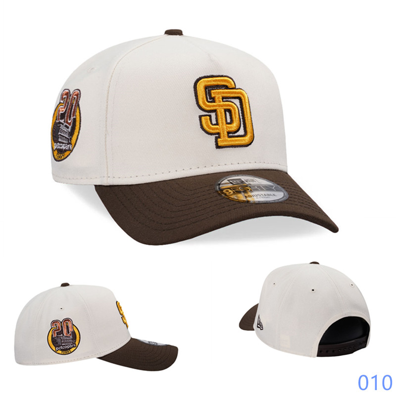 New San Diego Padres Era SD MLB Adjustable Trucker Cap Unisex Hat-Collection Series