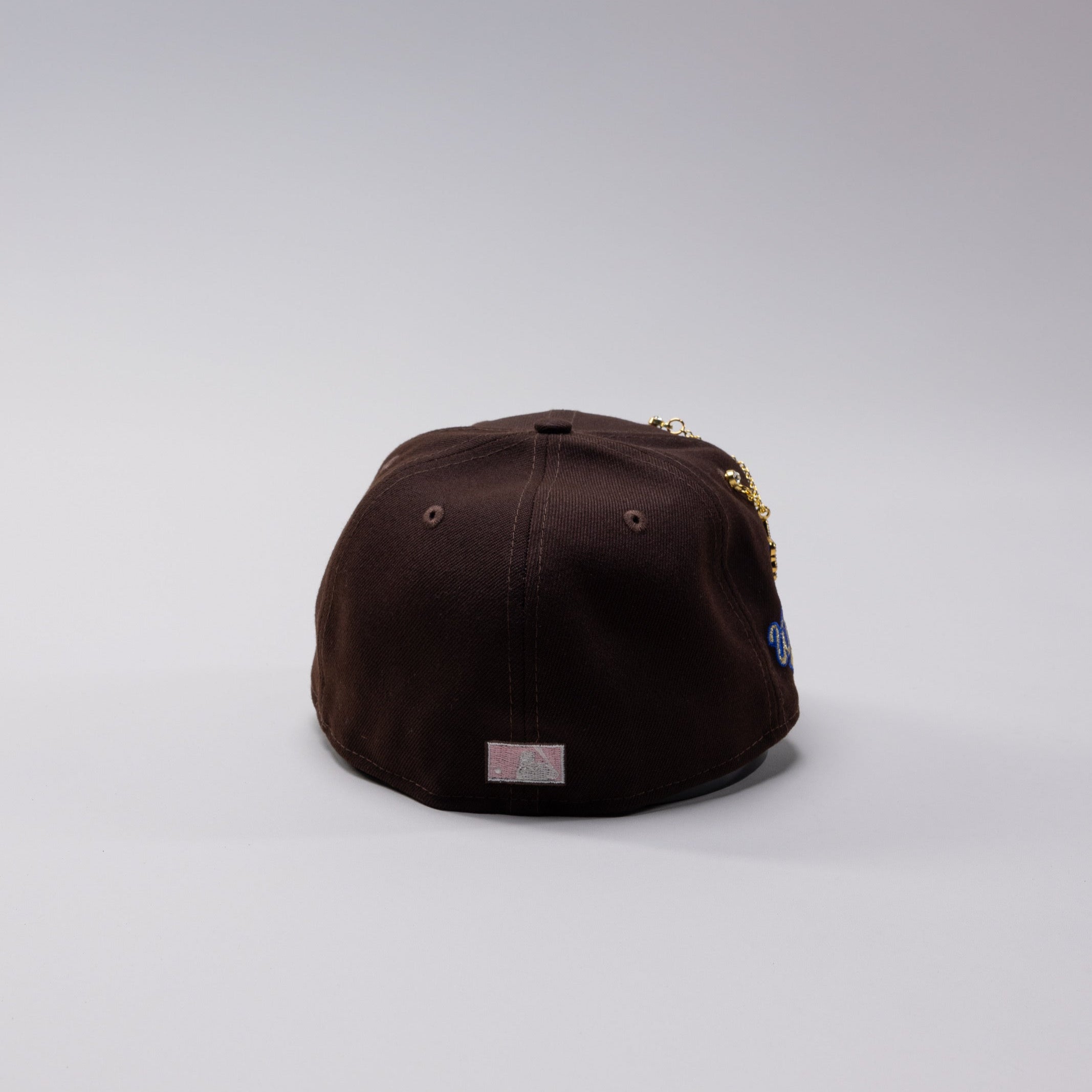 NEW ERA 59FIFTY BROWN ATLANTA BRAVES W/ 1992 WORLD SERIES SIDE PATCH