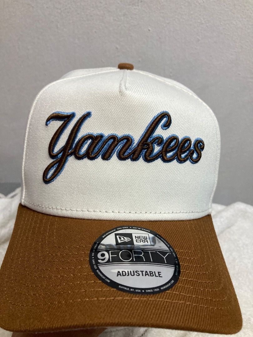 NEW ERA 9FORTY A-FRAME MLB NEW YORK YANKEES SUBWAY SERIES 2000 TWO TONE / GREY UV CAP