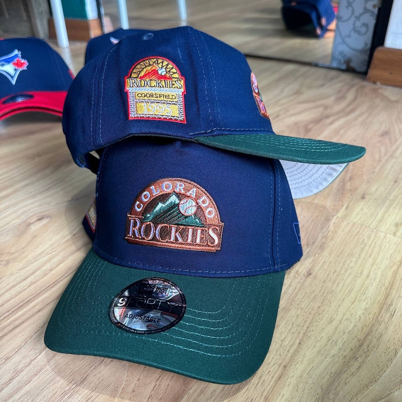 NEW ERA COLORADO ROCKIES COORS FIELD 1995 TWO TONE PRIME EDITION 59FIFTY FITTED HAT