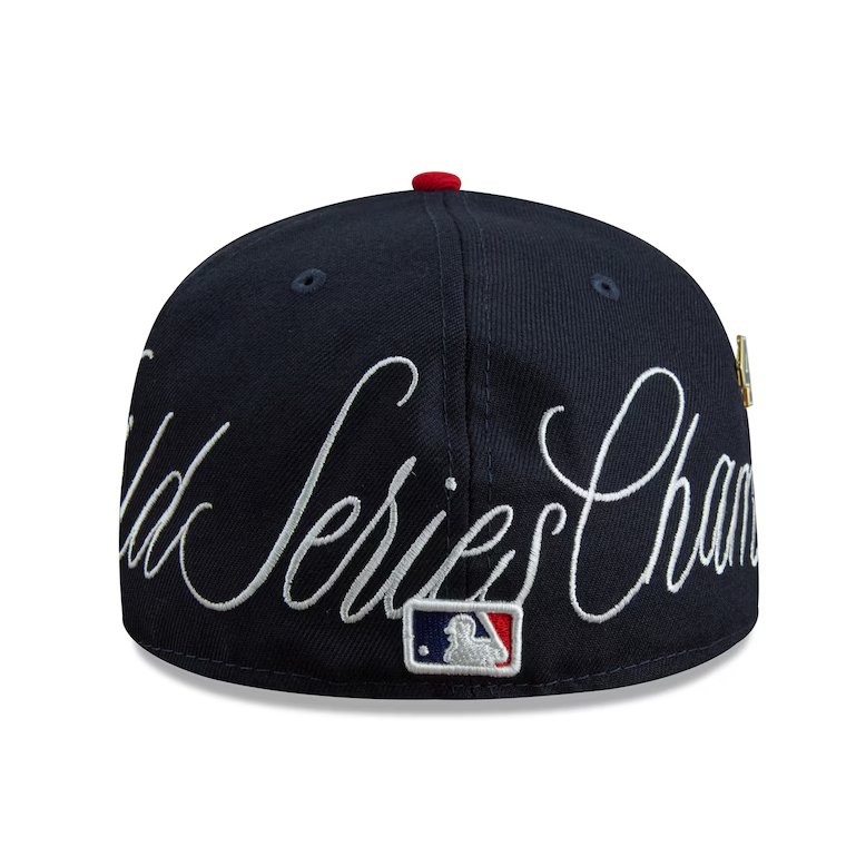 NEW ERA ATLANTA BRAVES HISTORIC WORLD SERIES CHAMPIONS 59FIFTY EMBROIDERED CASUAL BASEBALL CAP