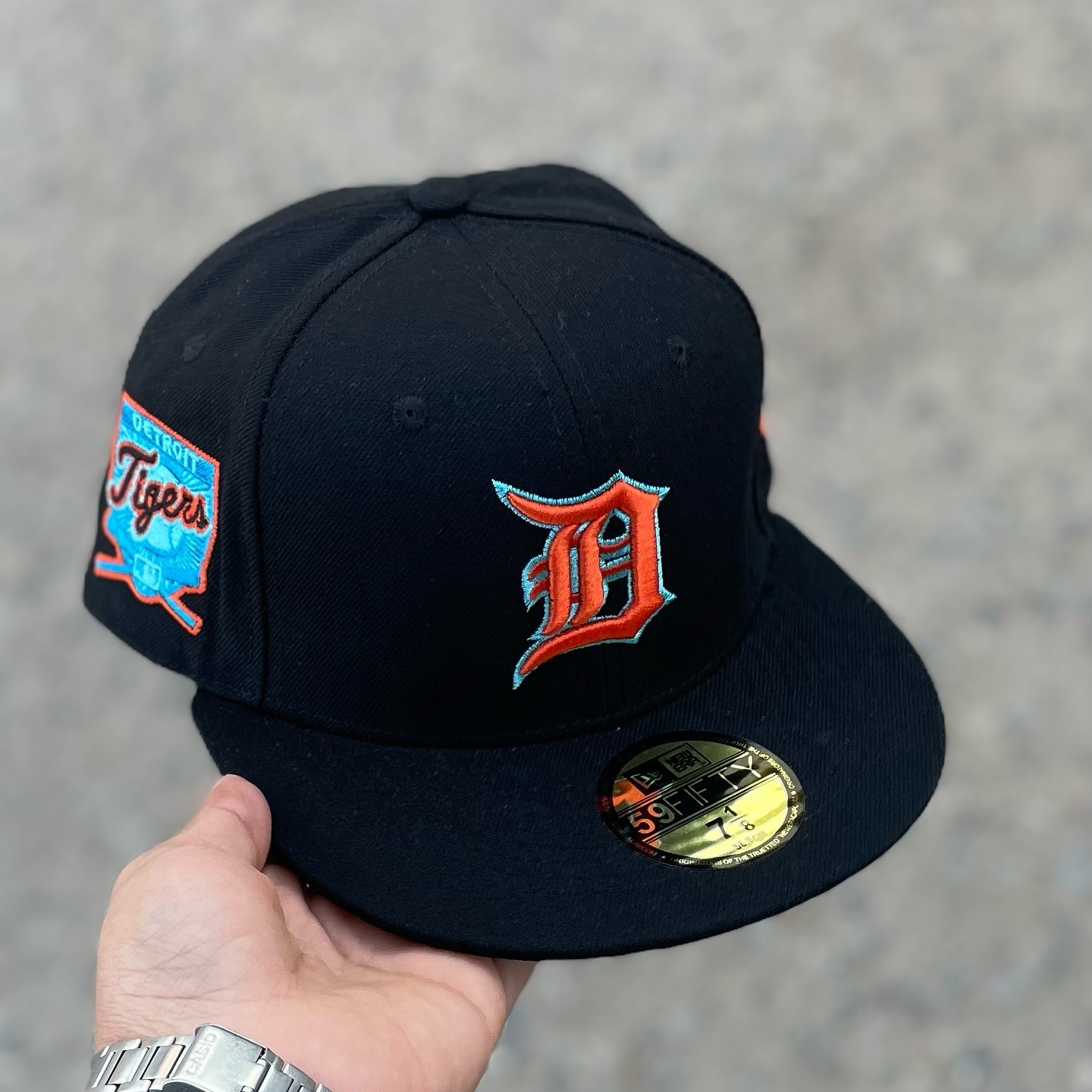 NEW ERA DETROIT TIGERS 2023 FATHER'S DAY ON-FIELD EMBROIDERED CASUAL BASEBALL CAP
