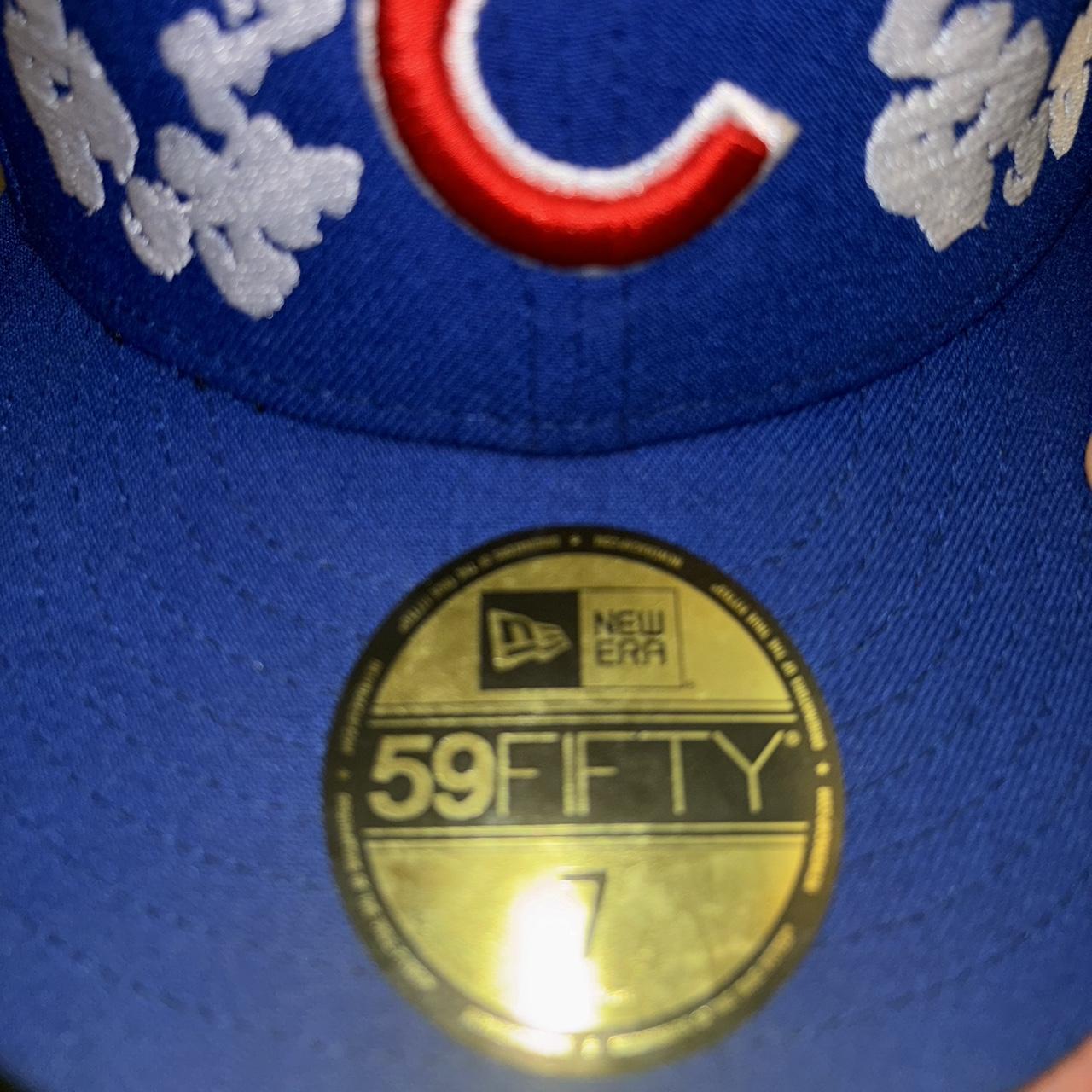 CHICAGO CUBS DENIM TEARS BLUE FC EXCLUSIVE FITTED HAT