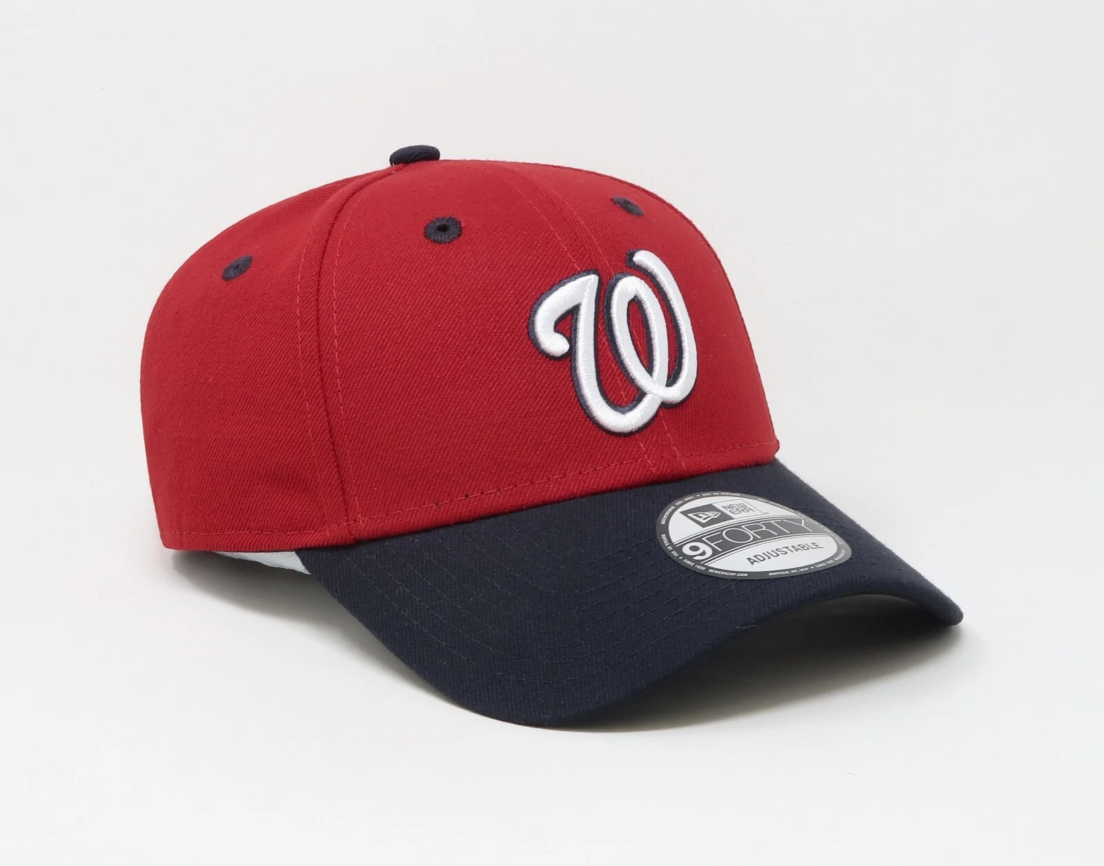 NEW ERA WASHINGTON NATIONALS FANATICS 2019 WORLD SERIES PATCH SNAPBACK HAT-RED & BLACK