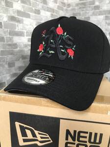 NEW ERA OAKLAND ATHLETICS WORLD SERIES 1989 BLACK ROSES 9FORTY A FRAME SNAPBACK CAP