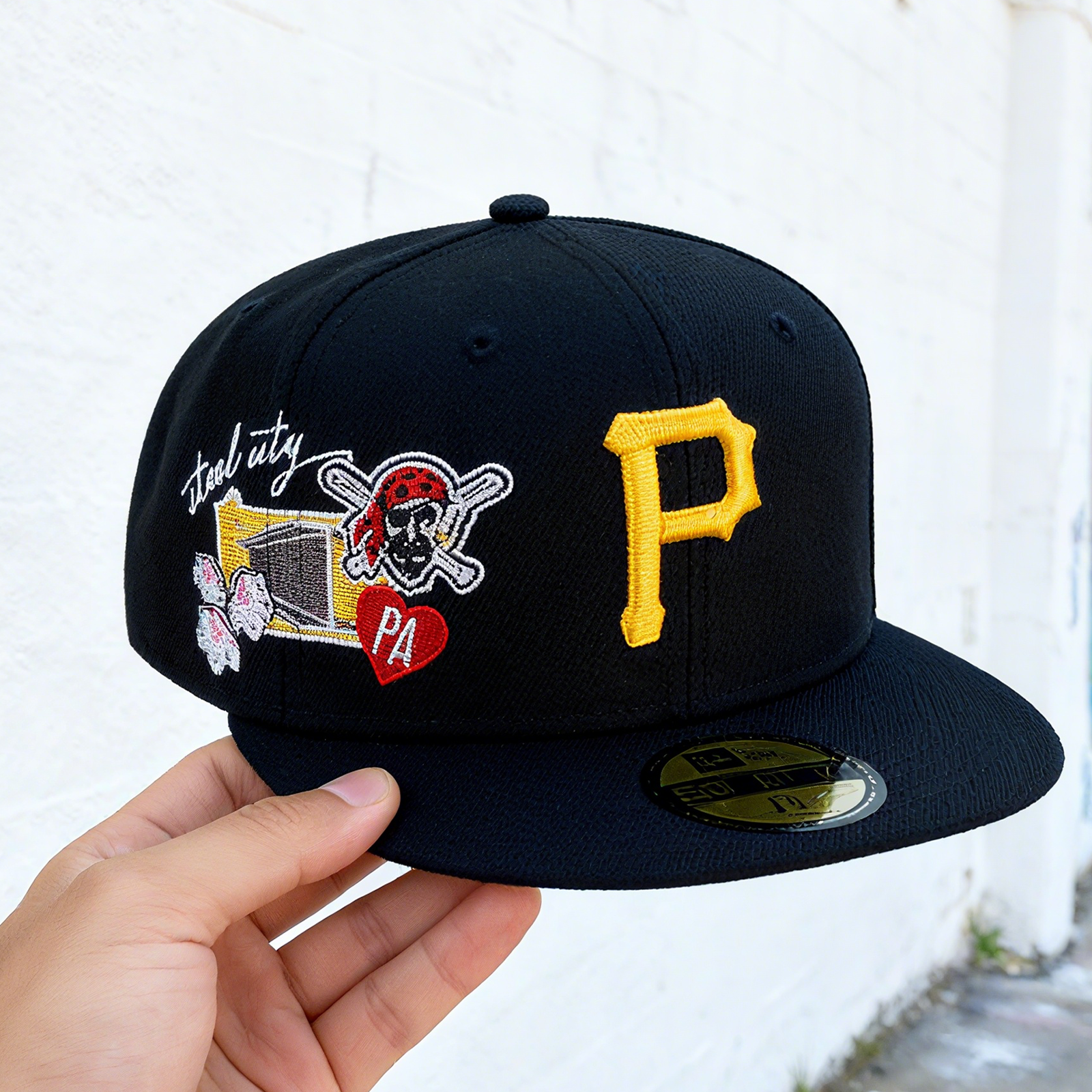 NEW ERA PITTSBURGH PIRATES CITY CLUSTER 59FIFTY FITTED