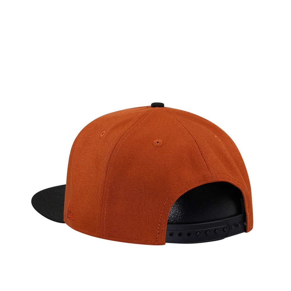 NEW ERA NEW YORK METS 25TH ANNIVERSARY RUSTY COPPER 9FORTY A FRAME SNAPBACK HAT