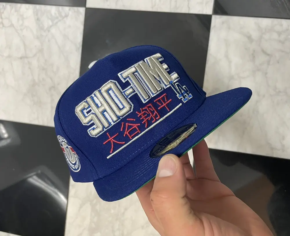 NEW ERA LOS ANGELES DODGERS SHO TIME PRIME EDITION 59FIFTY A FRAME FITTED HAT