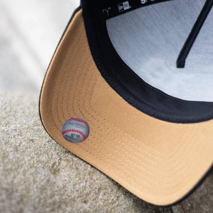 BOSTON BRAVES MLB BLUE WHEAT UV / NEW ERA 9FORTY A-FRAME