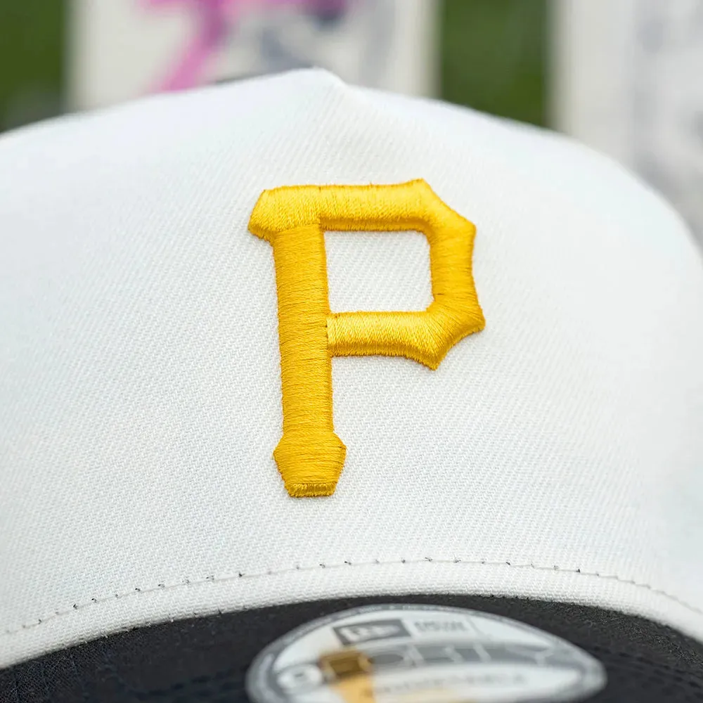 NEW ERA 9FORTY A-FRAME MLB PITTSBURGH PIRATES WORLD SERIES 1960 TWO TONE / KELLY GREEN UV SNAPBACK