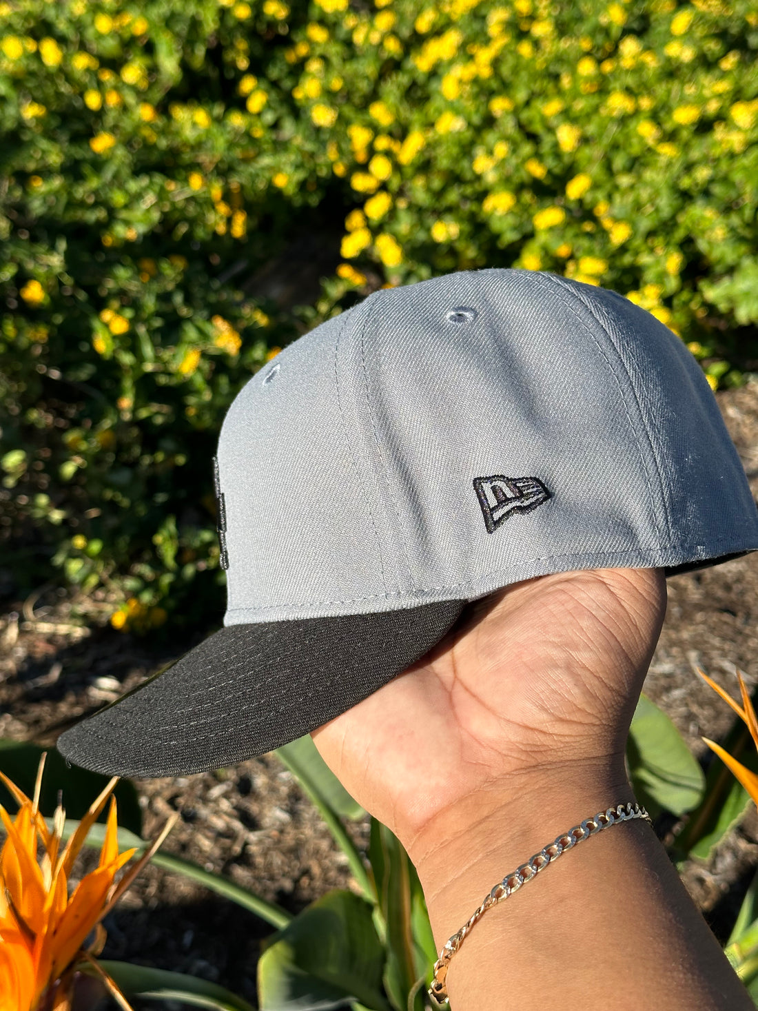 NEW ERA EXCLUSIVE 59FIFTY DARK GREY/BLACK LOS ANGELES DODGERS TWO TONE