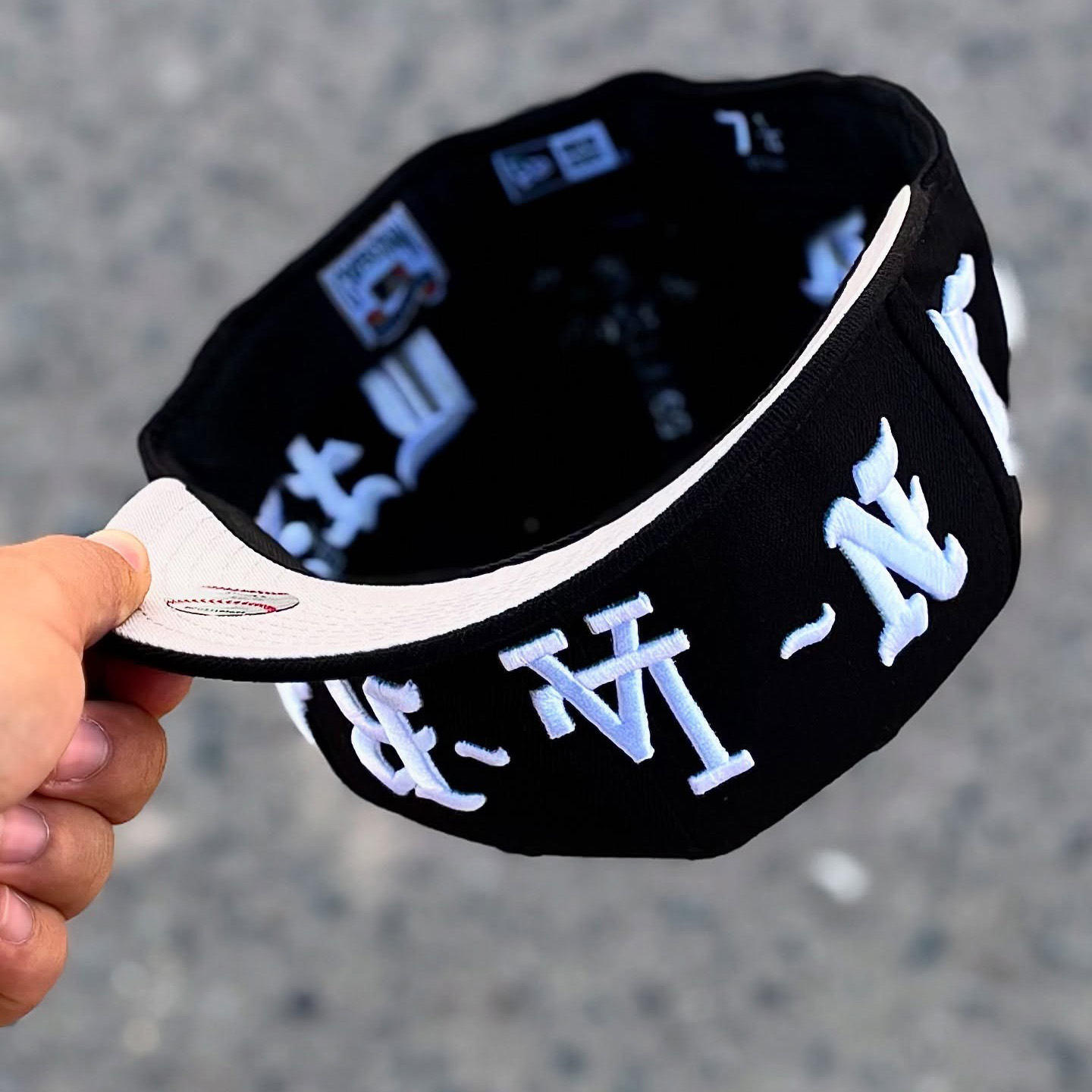 NEW ERA LA DODGERS X BORN RAISE FITT EMBROIDERED CASUAL BASEBALL CAP