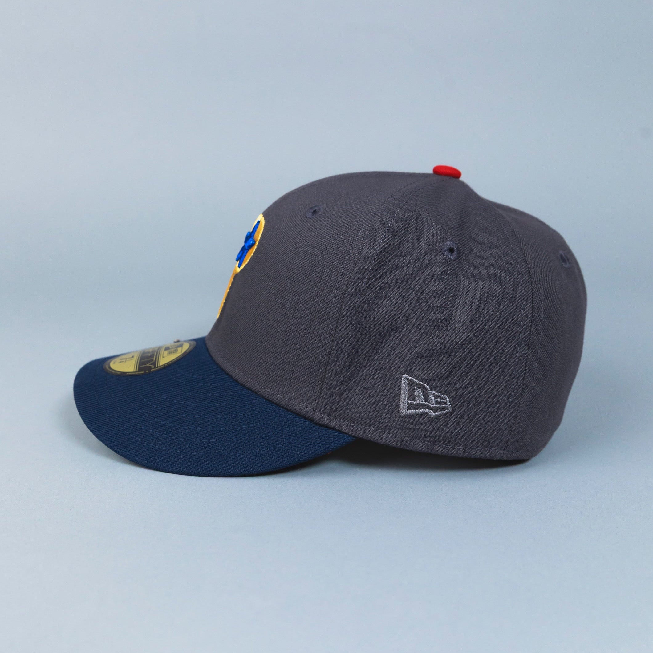 NEW ERA EXCLUSIVE 59FIFTY GREY/ NAVY PHILADELPHIA PHILLIES W/ 1996 ALL STAR GAME PATCH