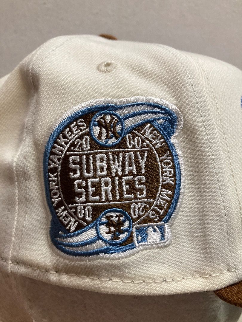 NEW ERA 9FORTY A-FRAME MLB NEW YORK YANKEES SUBWAY SERIES 2000 TWO TONE / GREY UV CAP