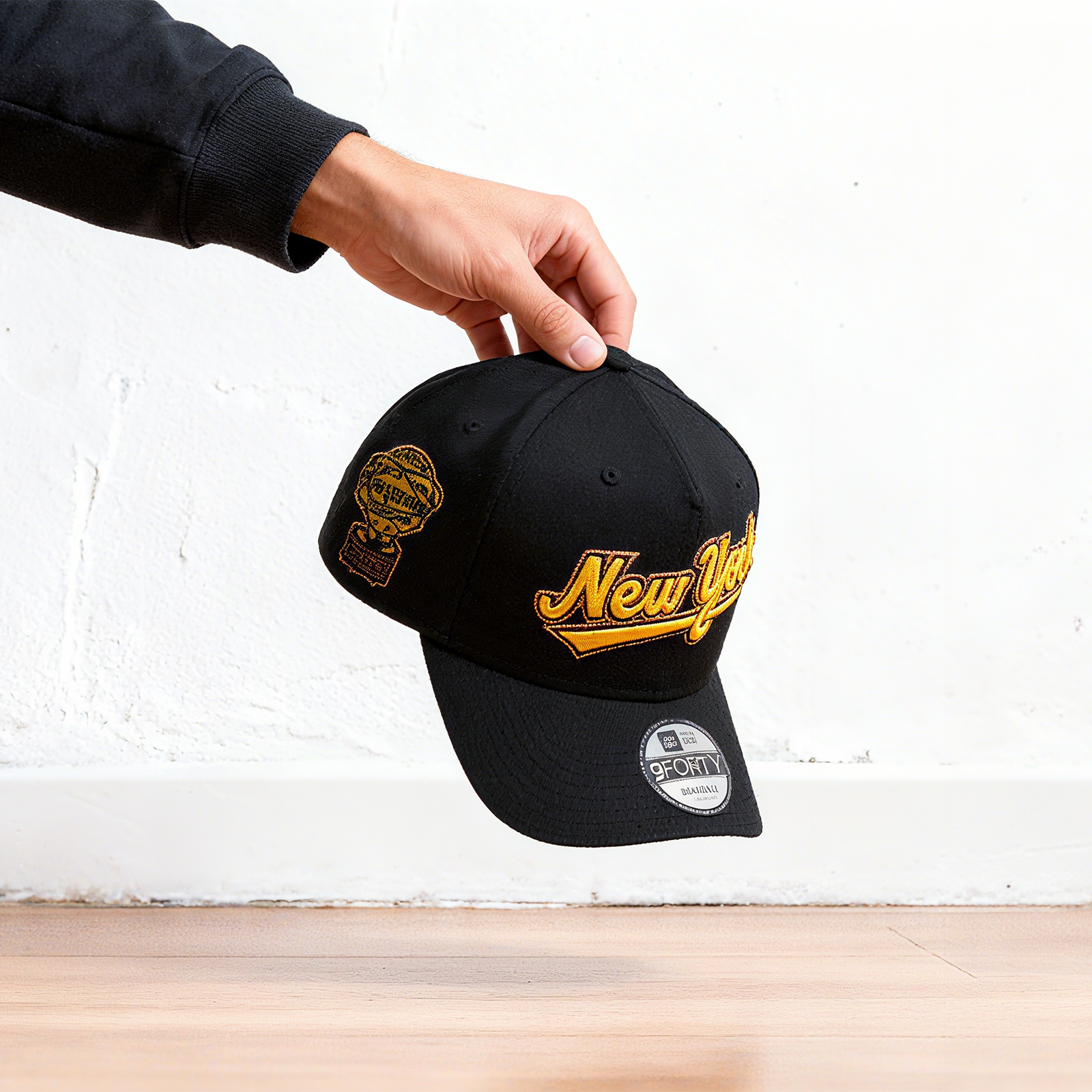 NEW ERA NEW YORK METS ALL STAR GAME 1964 BLACK PRIME EDITION 9FORTY A FRAME SNAPBACK HAT