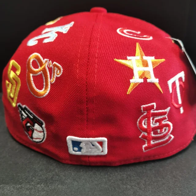 NEW ERA MULTI TEAMS PATCH LOGOS EMBROIDERED CASUAL BASEBALL CAP